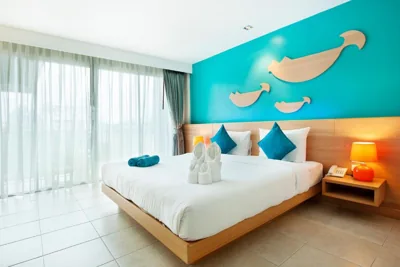 Chambre double Deluxe avec balcon — Ratana Platinum Resort Kamala